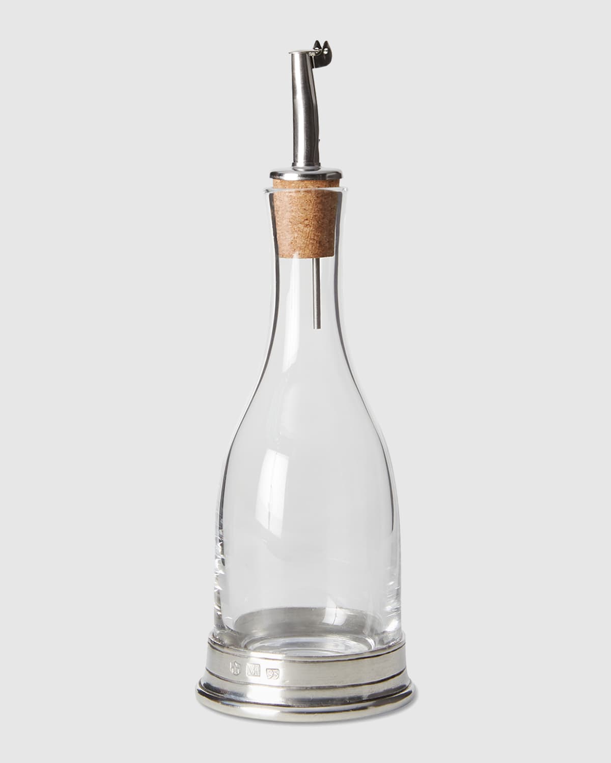 Match Cruet With Cork Dispenser In Pewter