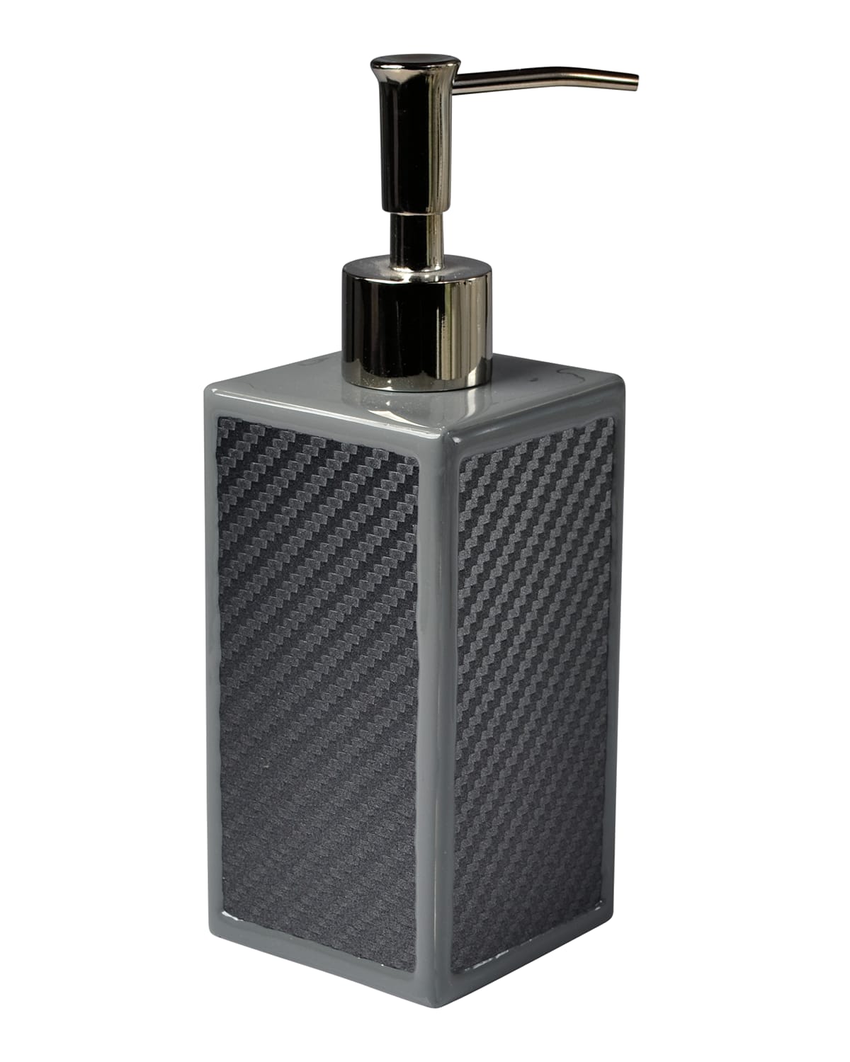 Mike & Ally Le Mans Box Pump Dispenser In Gray
