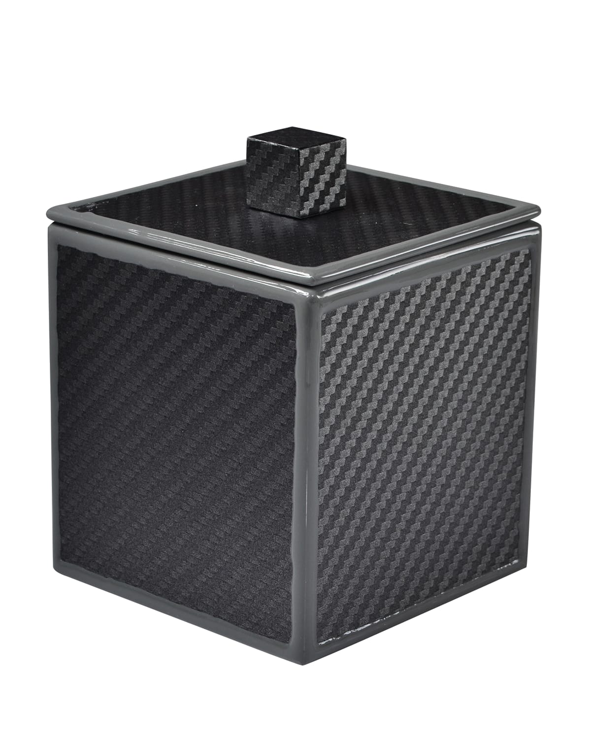 Mike & Ally Le Mans Tall Square Container In Gray