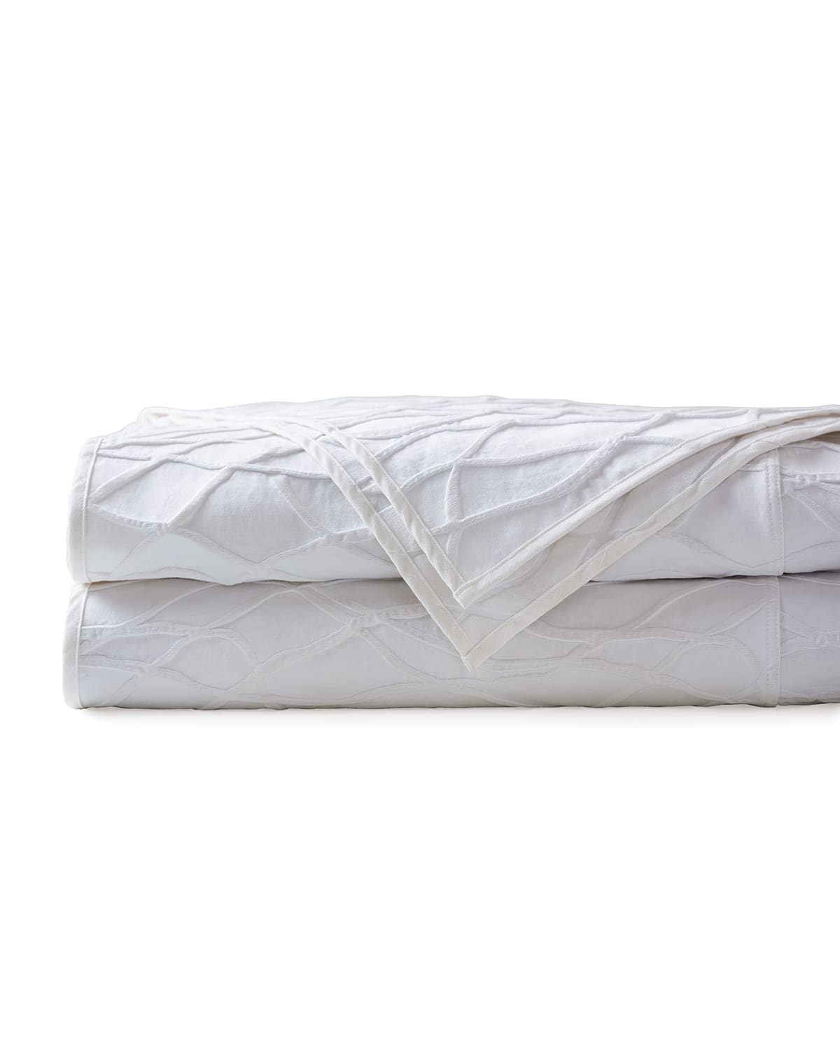Eastern Accents Nerida Oversized King Coverlet In White