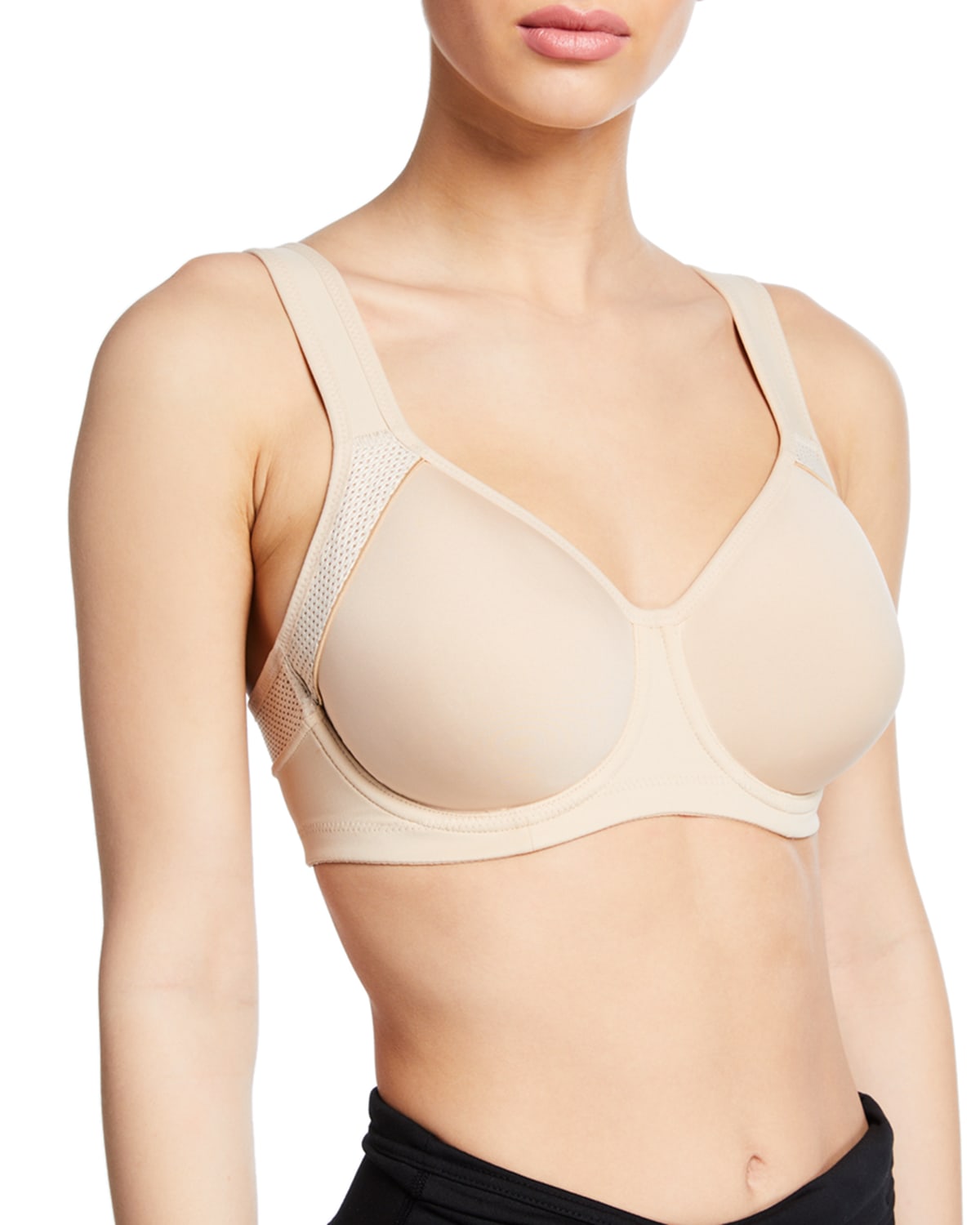 Shop Wacoal Contour Spacer Sports Bra In Sand