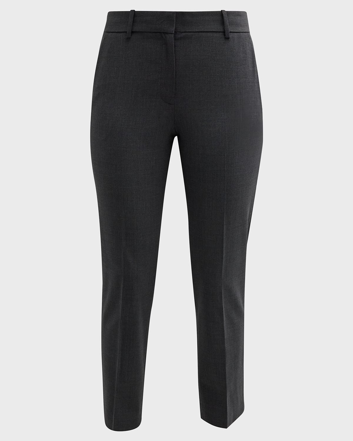 Theory Demitria Good Wool Suiting Pants - Bergdorf Goodman