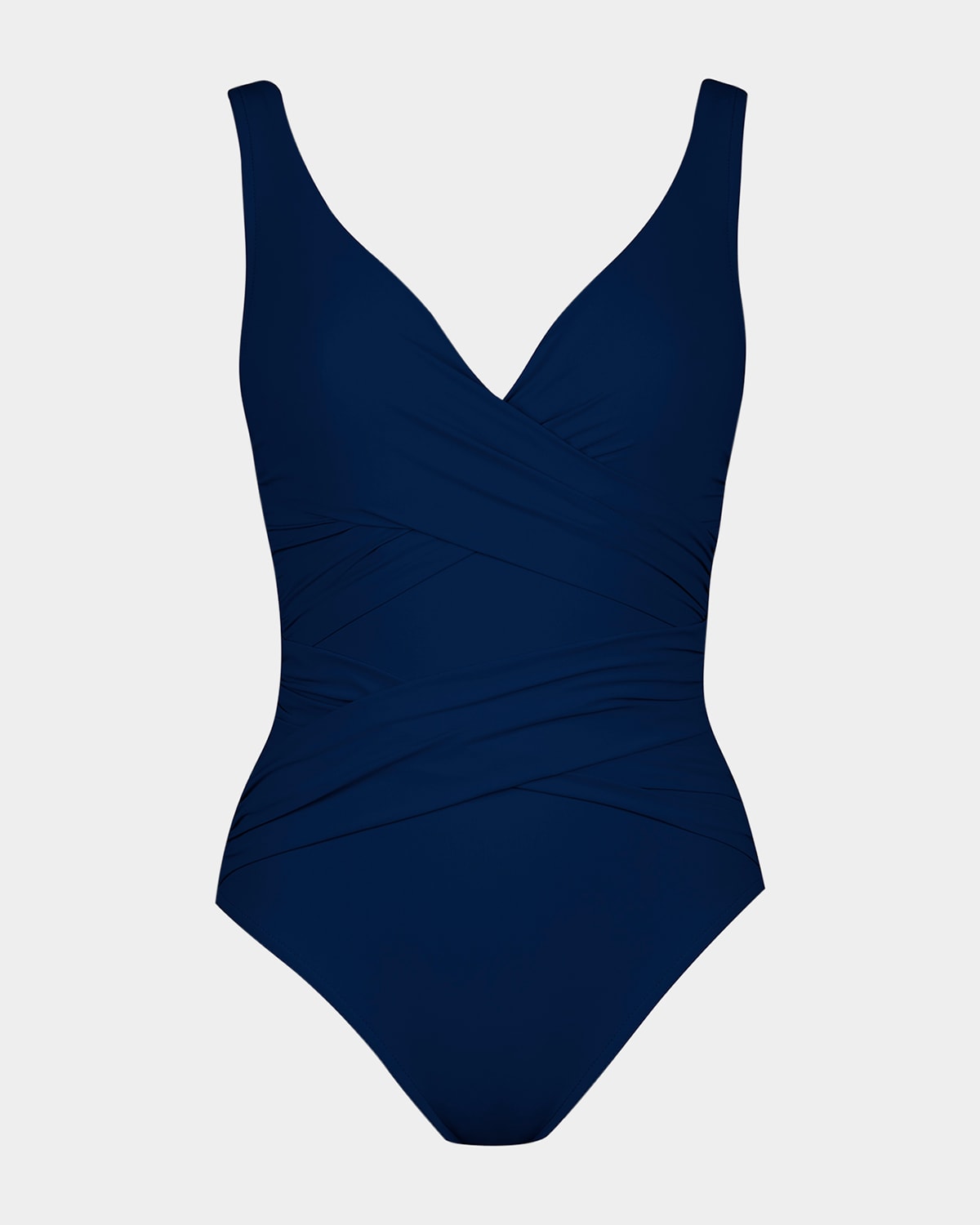 Criss-Cross One-Piece Swimsuit
