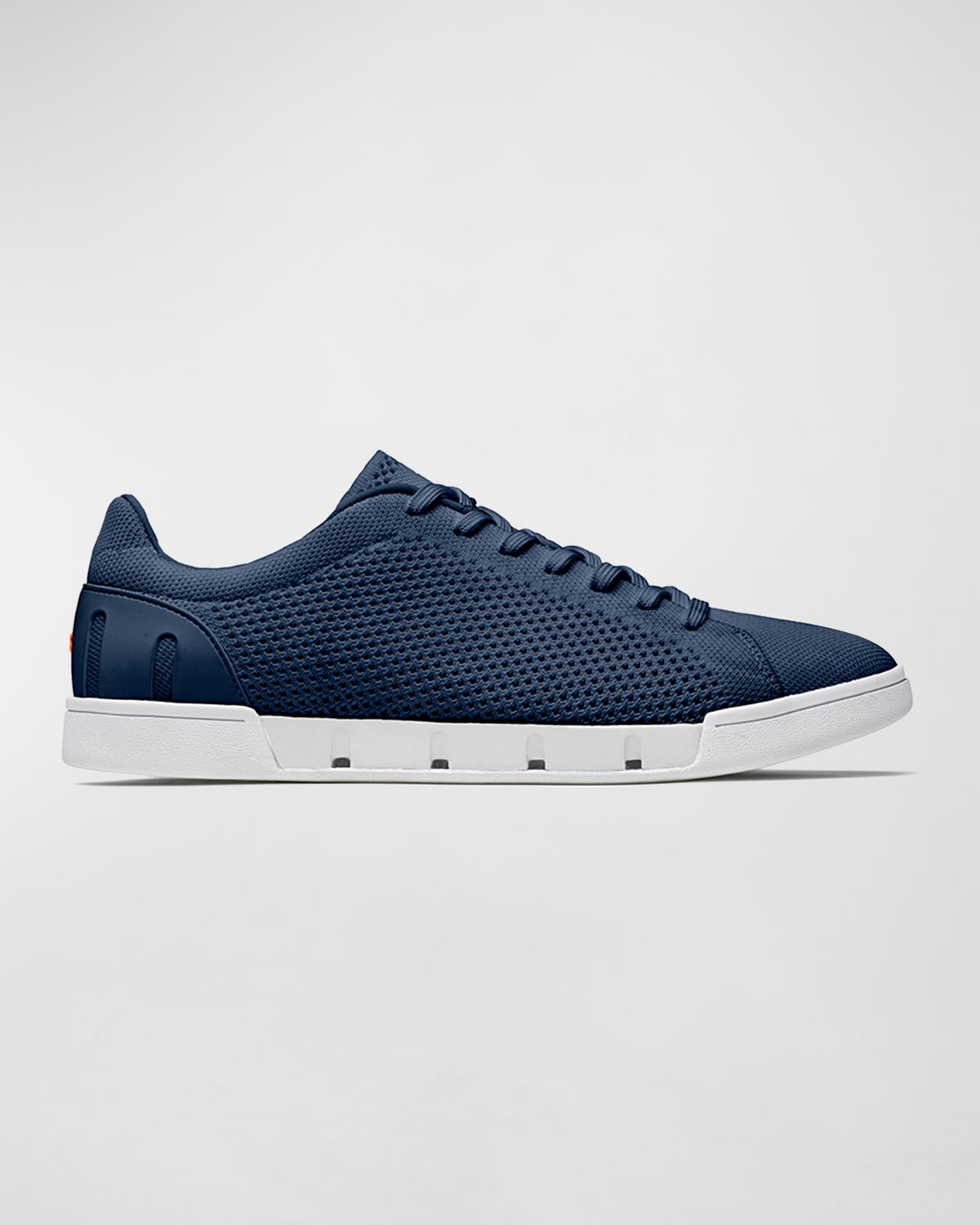 Swims Men's Breeze Knit Trainer Sneakers In Navy/white