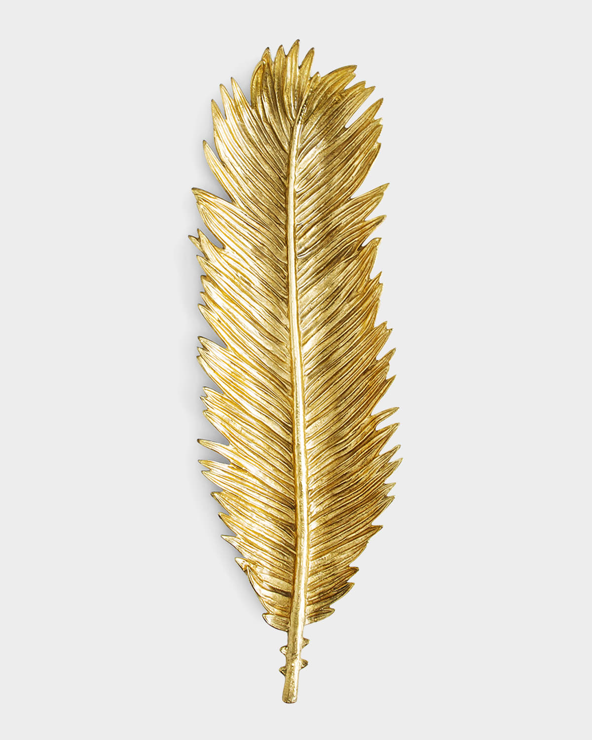 Michael Aram Gold Sago Palm Bread Plate