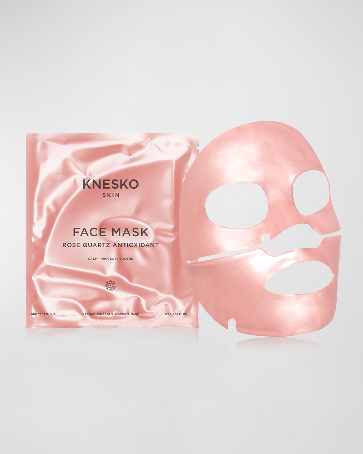 Shop Knesko Skin Rose Quartz Antioxidant Face Mask (4 Treatments) In 6 Treatments