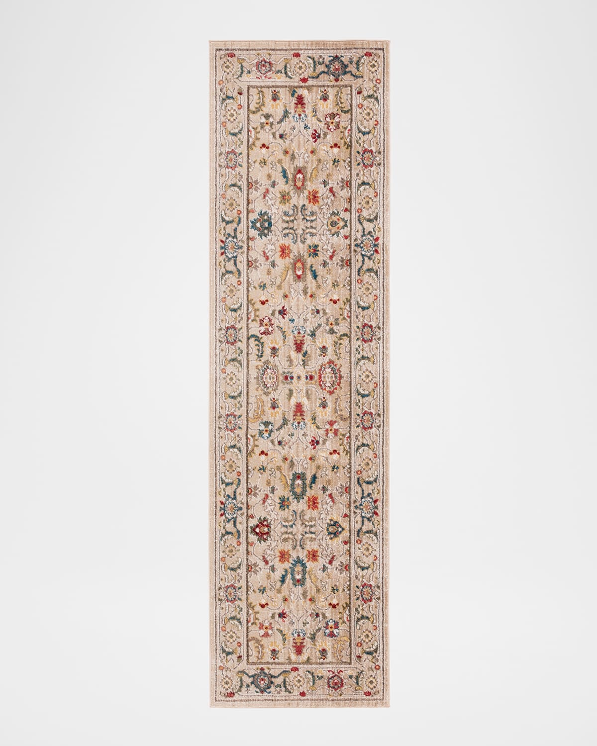 Ralph Lauren Tristan Power-loomed Rug, 2' X 8' In Beige