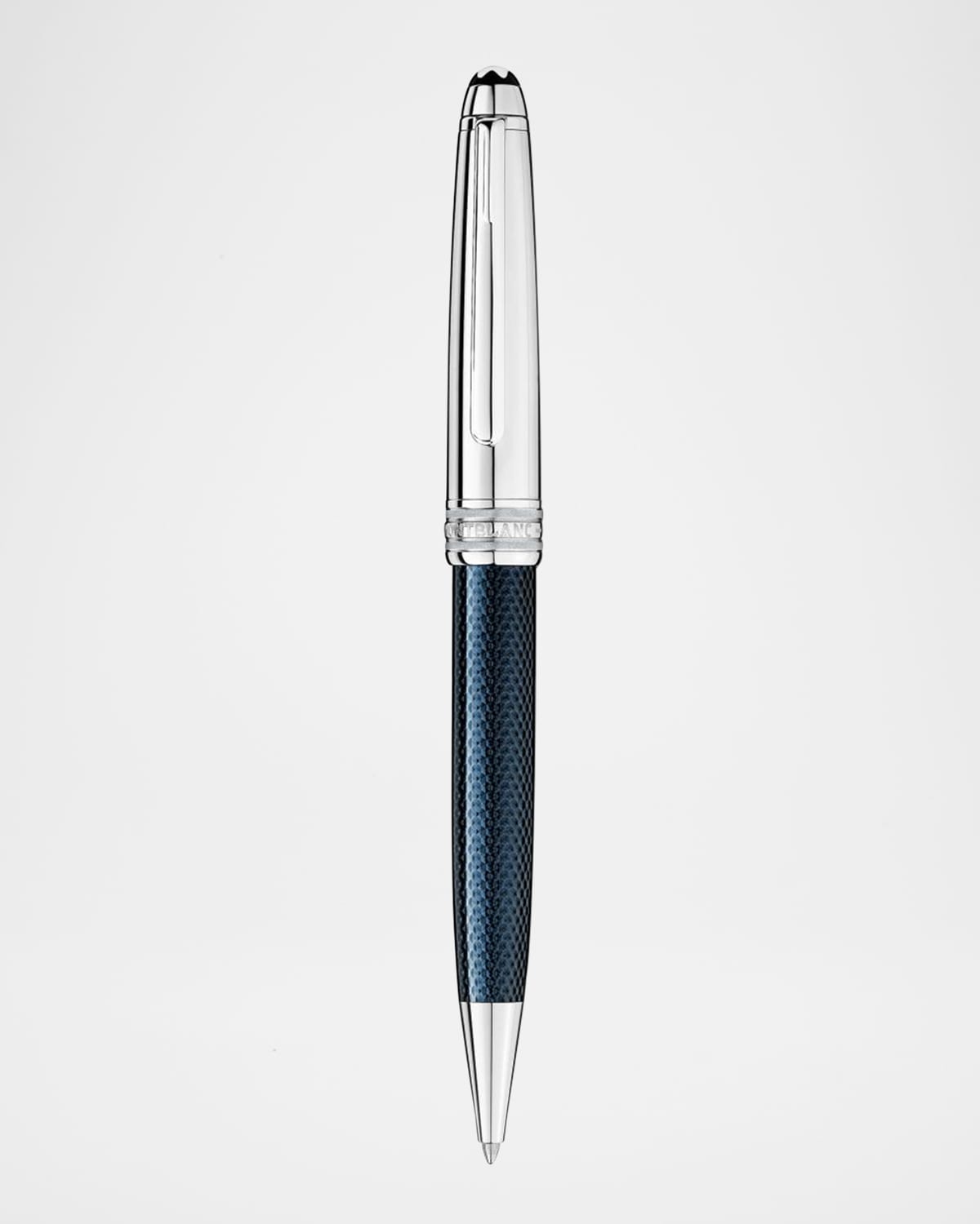 Montblanc Blue Classique Ballpoint Pen 112895 In Blue