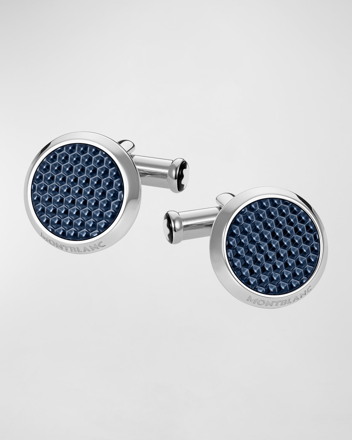 Meisterstuck Cufflinks w/ Hexagonal Inlay