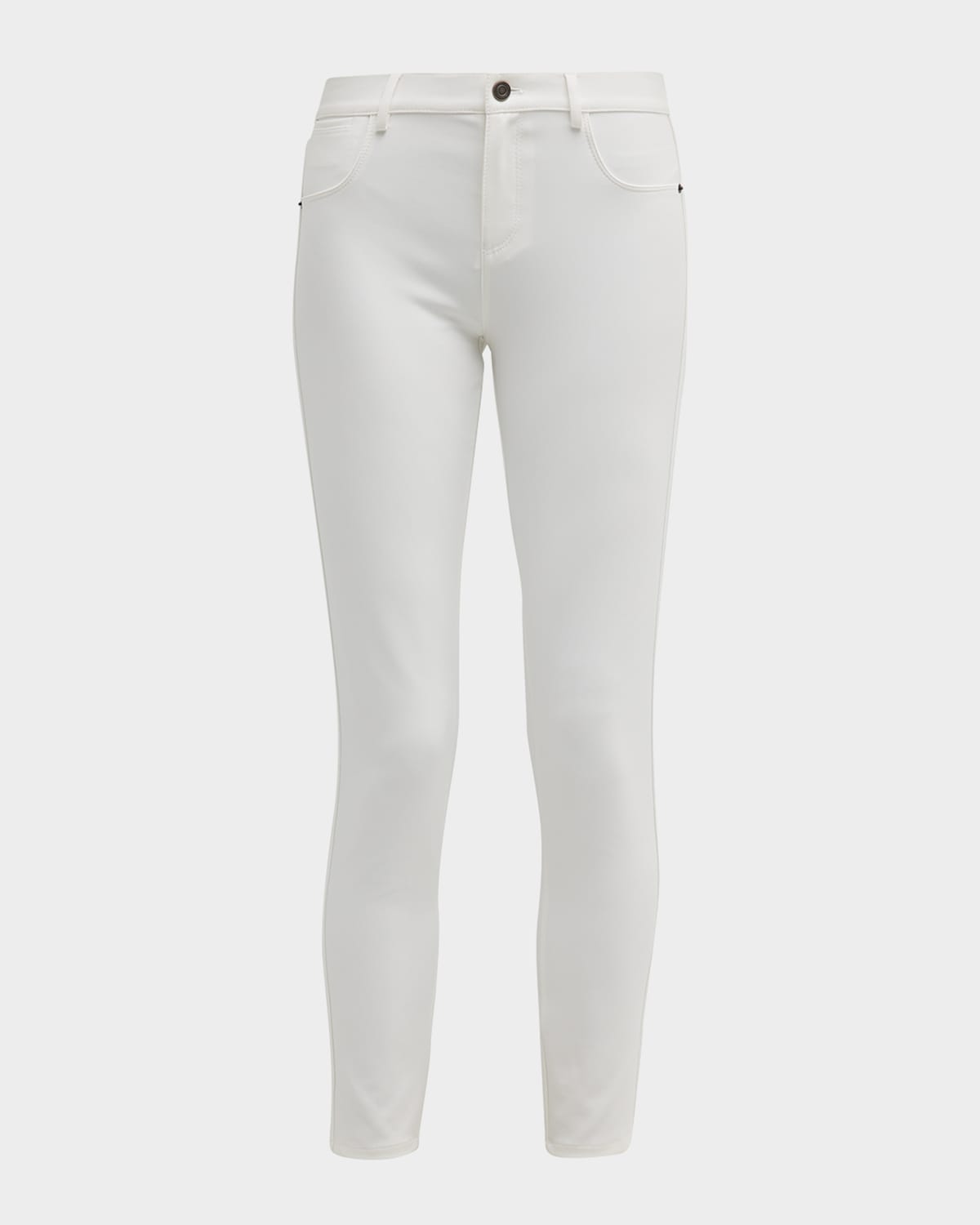 Lafayette 148 Plus Size Mercer Acclaimed Stretch Skinny Jeans In White