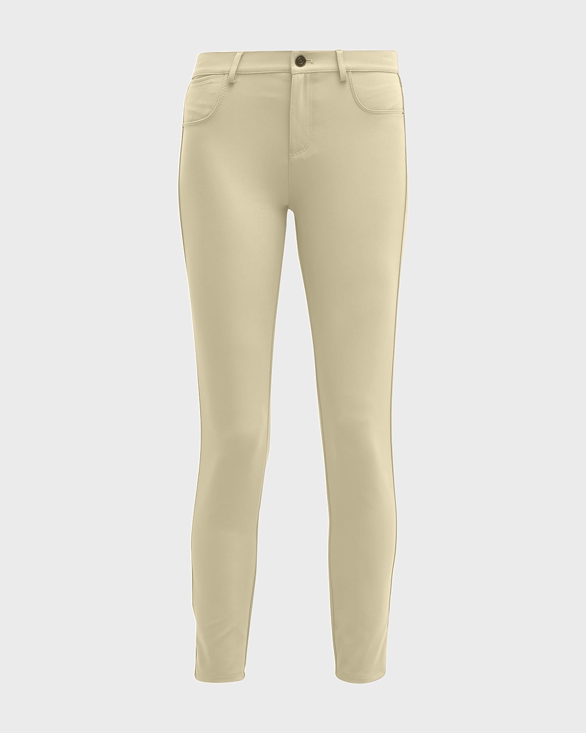 Lafayette 148 Plus Size Mercer Acclaimed Stretch Skinny Jeans In Sand