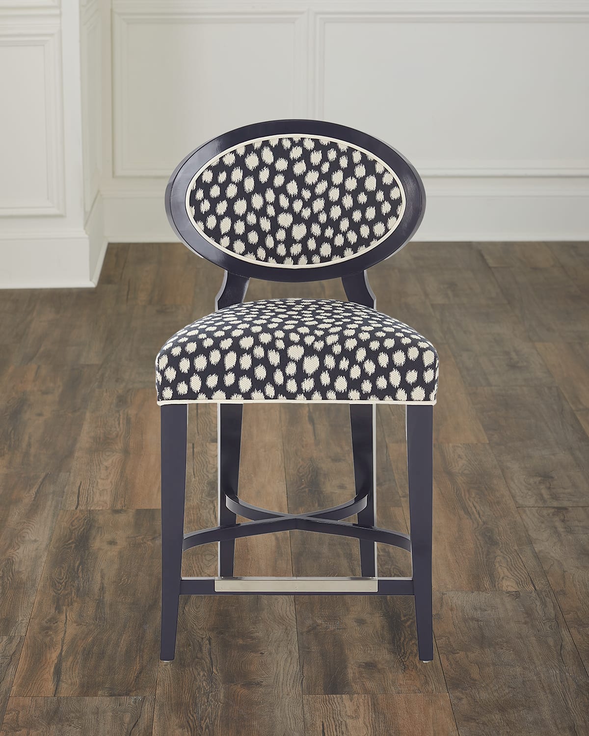 Massoud Rayan Counter Stool In Gray
