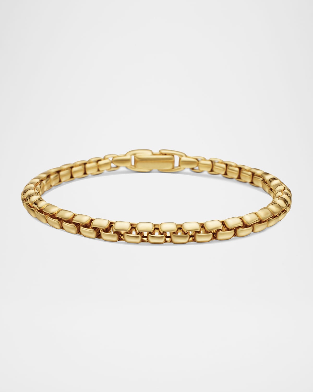 David Yurman Men's Box Chain Bracelet in 18K Gold, 5mm