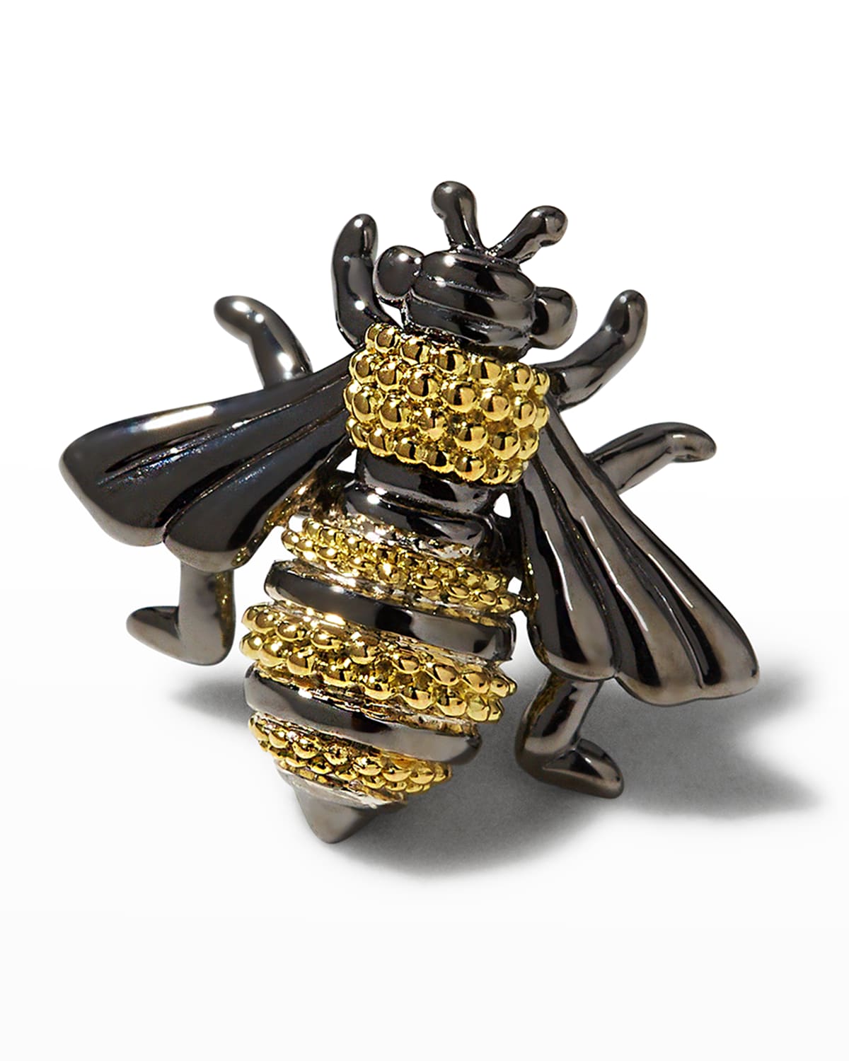 Lagos Rare Wonders Honeybee Pin W/ 18k Gold