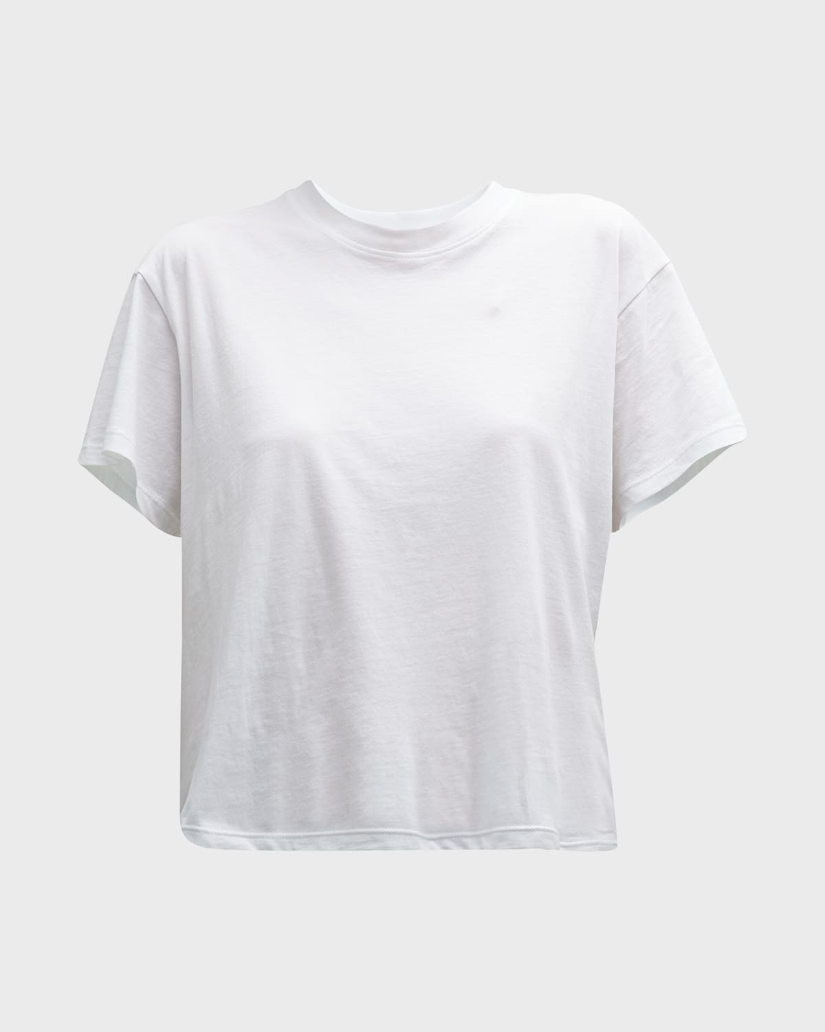 Atm Anthony Thomas Melillo Classic Jersey Short-sleeve Boy Tee In White