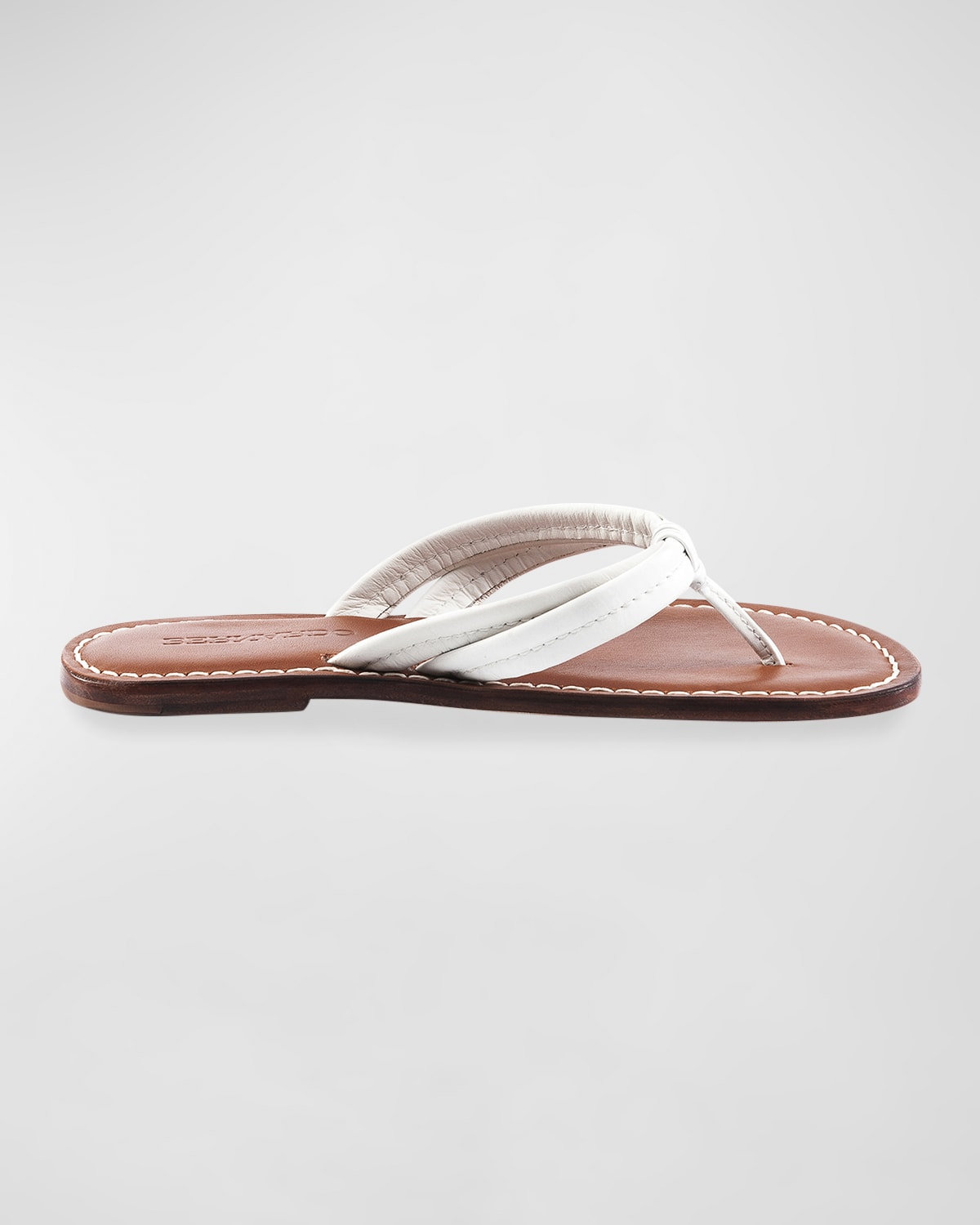 Miami Leather Slide Sandals
