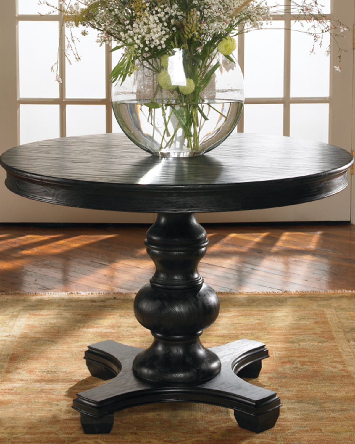 The Uttermost Co Brynmore Round Table In Crackle
