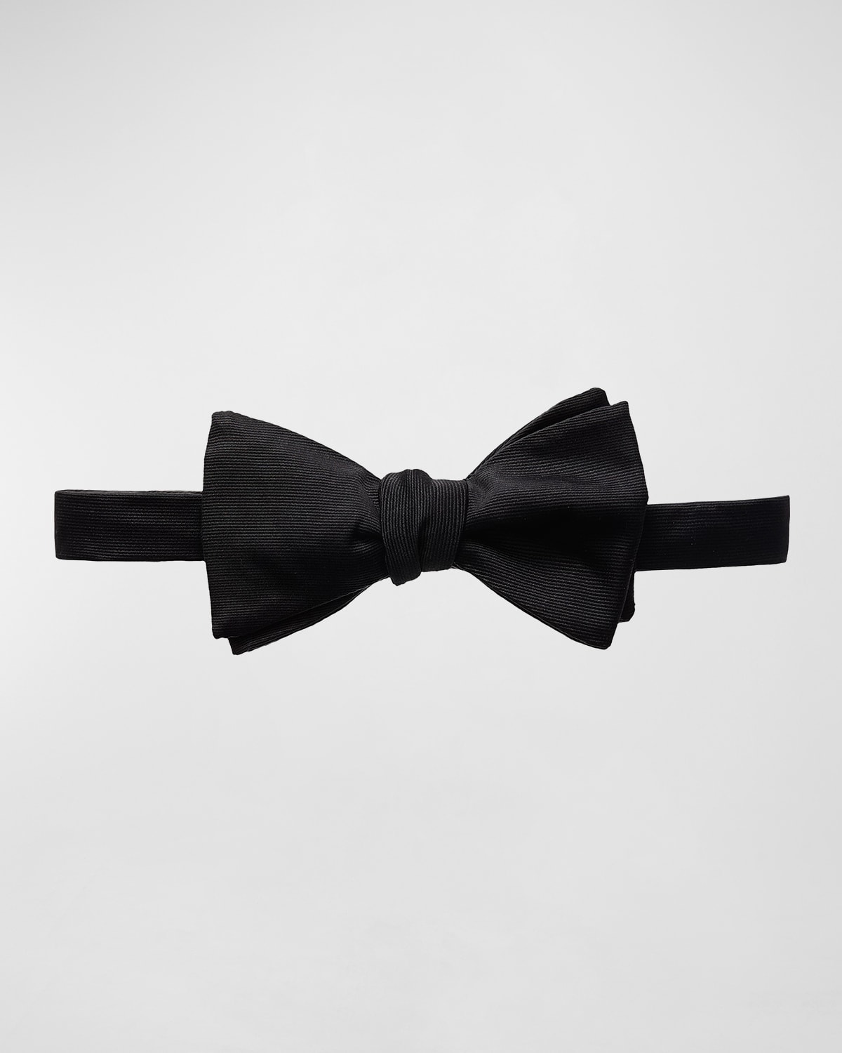 Solid Grosgrain Bow Tie-Ready Tie