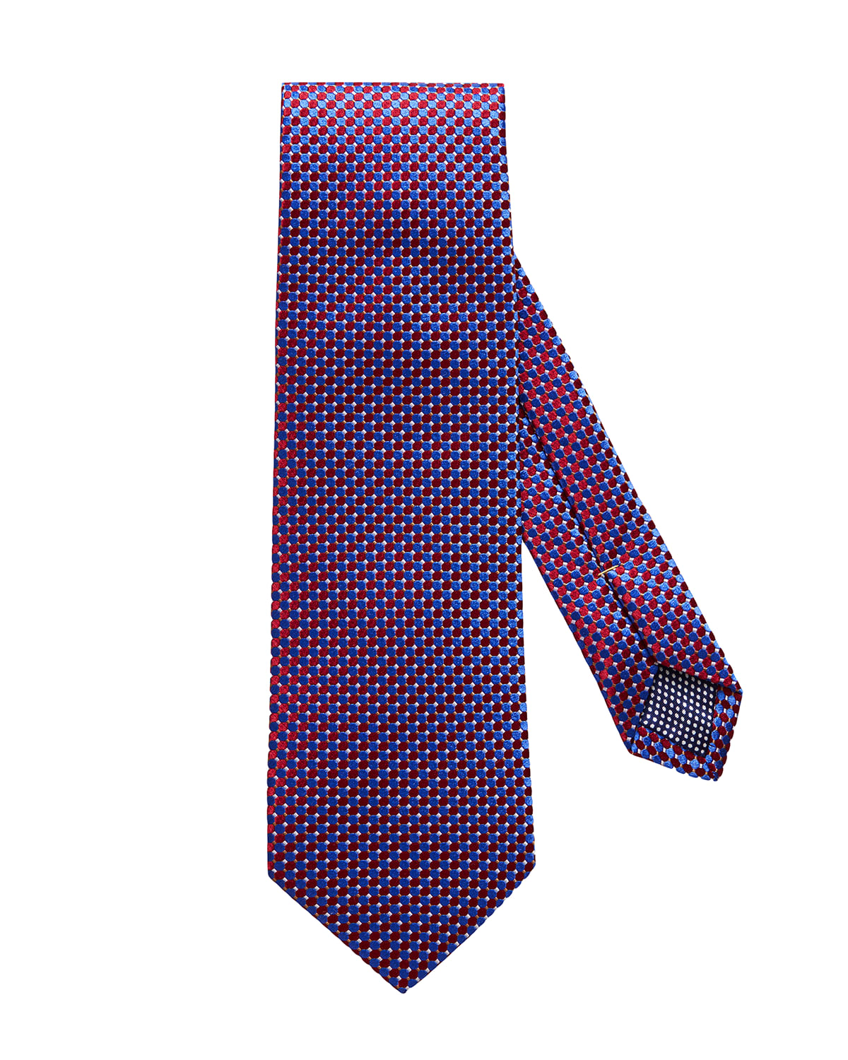 Micro-Circle Silk Tie