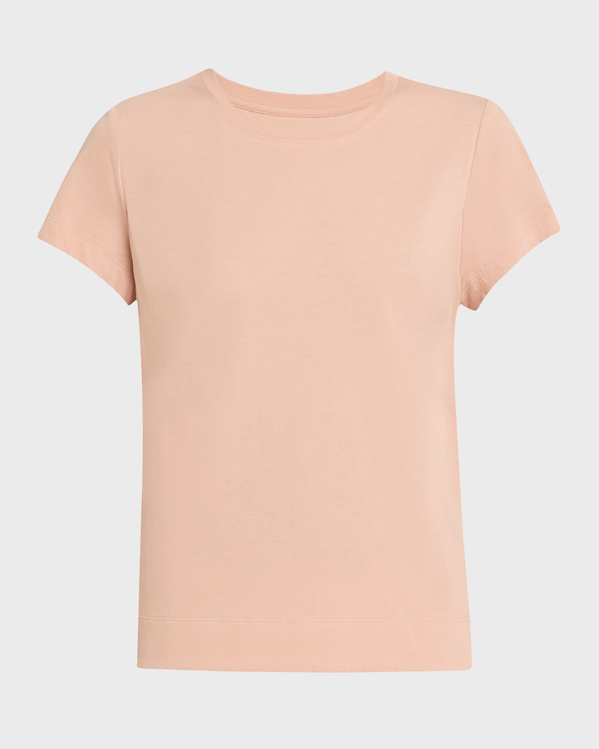 Modern Short-Sleeve Cotton Jersey Tee