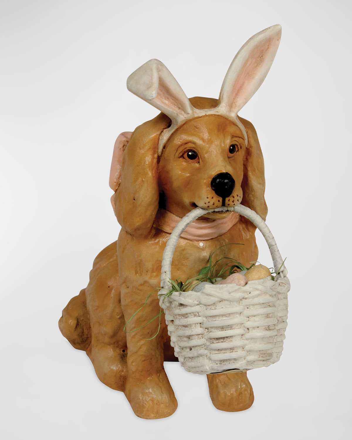 Easter Puppy Figurine, 5"