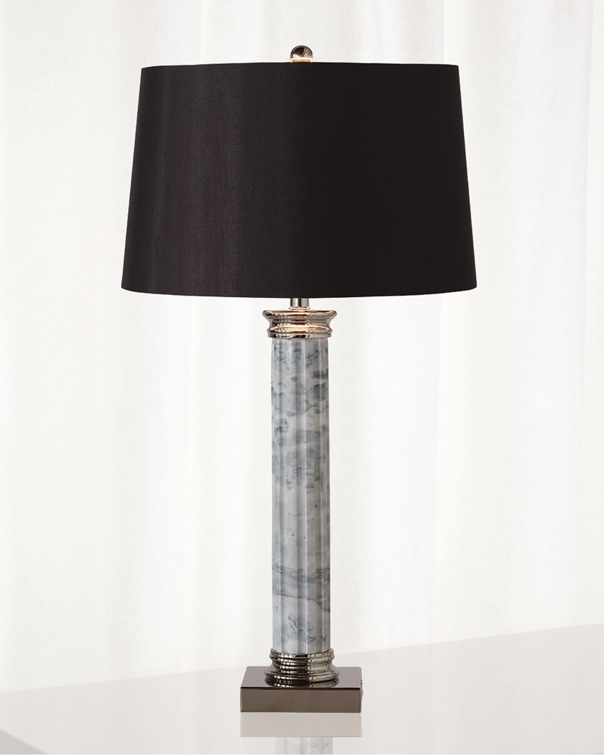 Shop Port 68 Lincoln Park Lamp In Silver