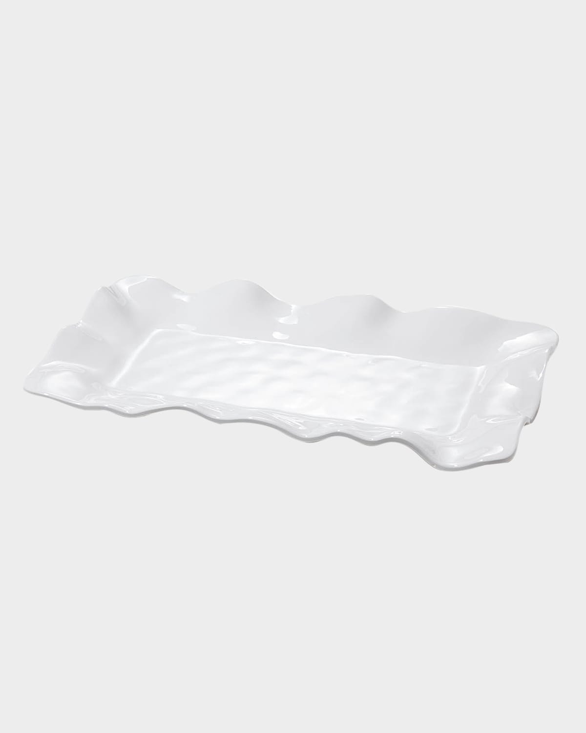 Beatriz Ball Vida Havana Long Rectangle Platter In White
