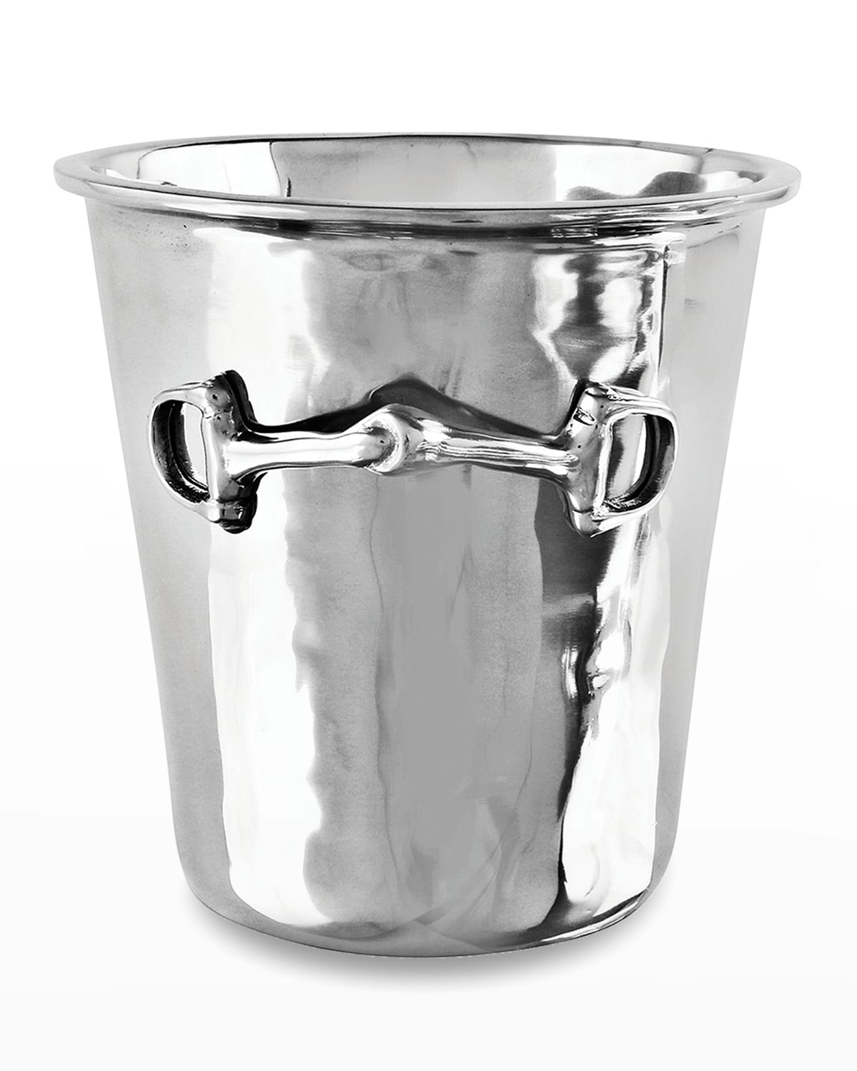Shop Beatriz Ball Western Equestrian Medium Ice Bucket In Silver