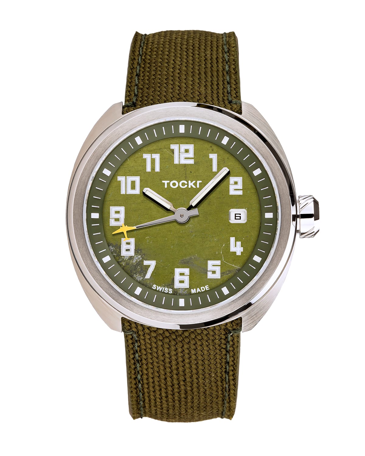 Tockr Watches Men's 42mm C-47c D-day Clean Cut Watch