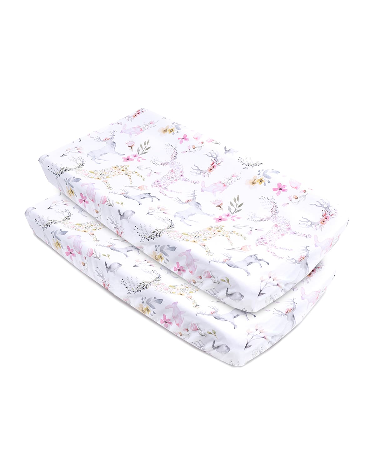 Shop Oilo Studio Fawn Changing Pad Cover, 2 Pack In Blush