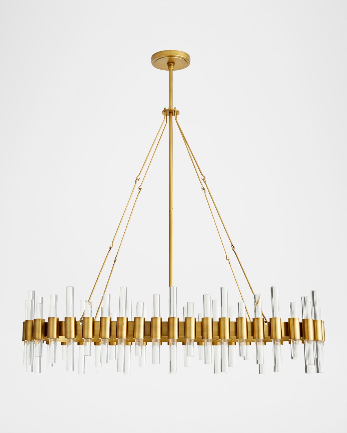 Arteriors Haskell Oval Chandelier In Gold