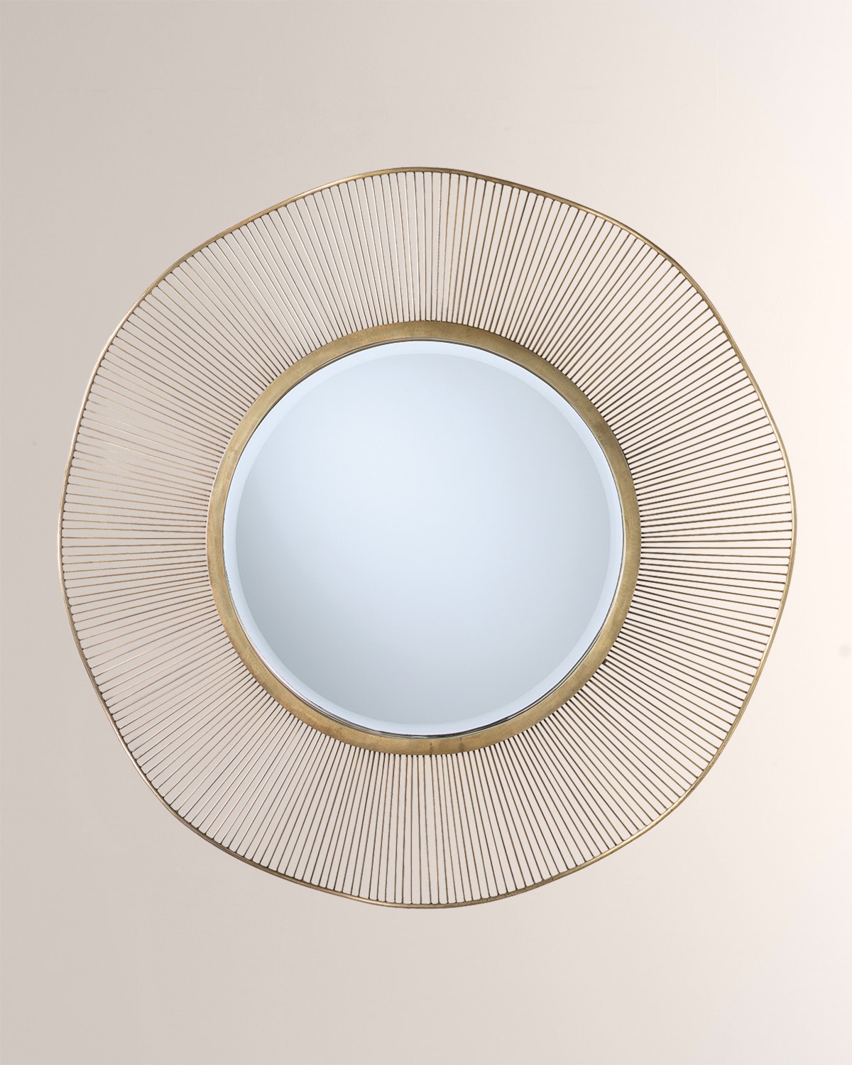 Shop Arteriors Olympia Mirror In Gold