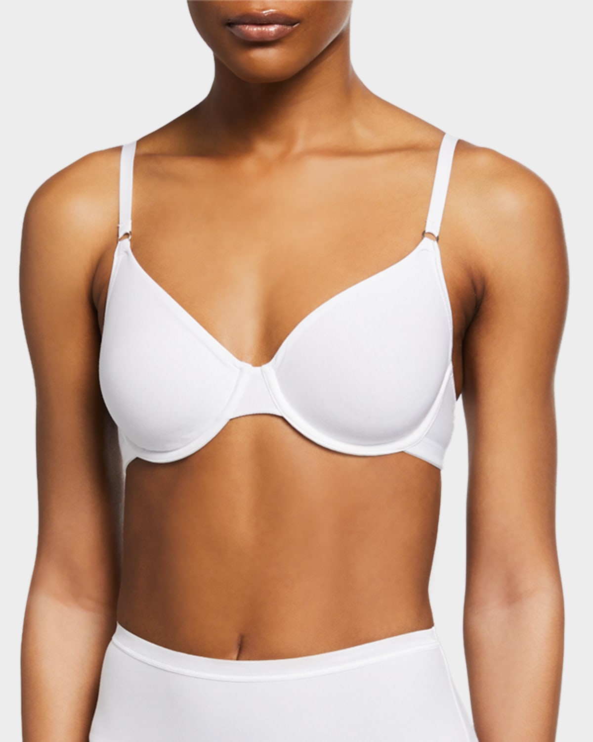 Shop Hanro Cotton Sensation Underwire Bra In White