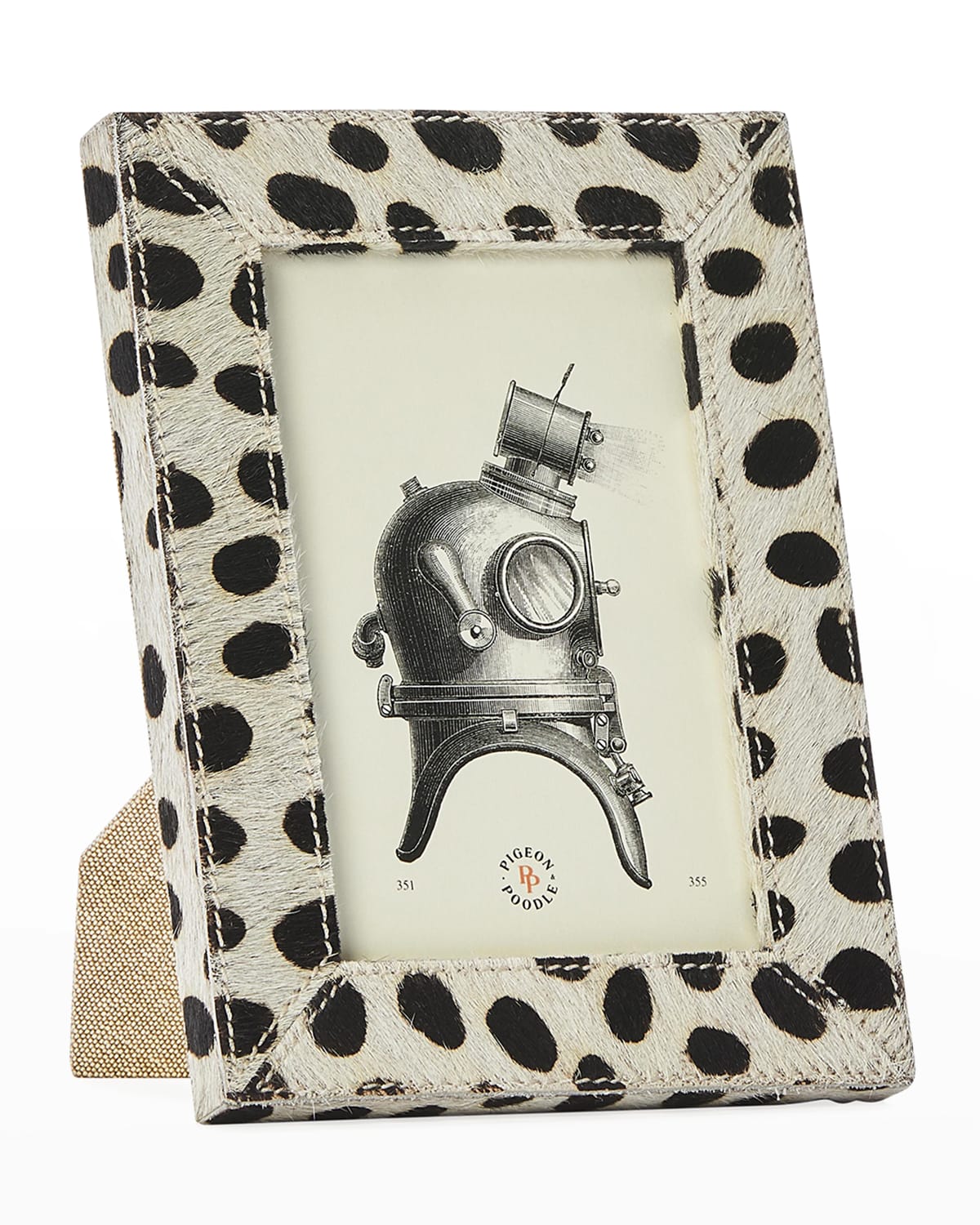 Pigeon & Poodle Hana Dalmatian Picture Frame, 4" X 6"