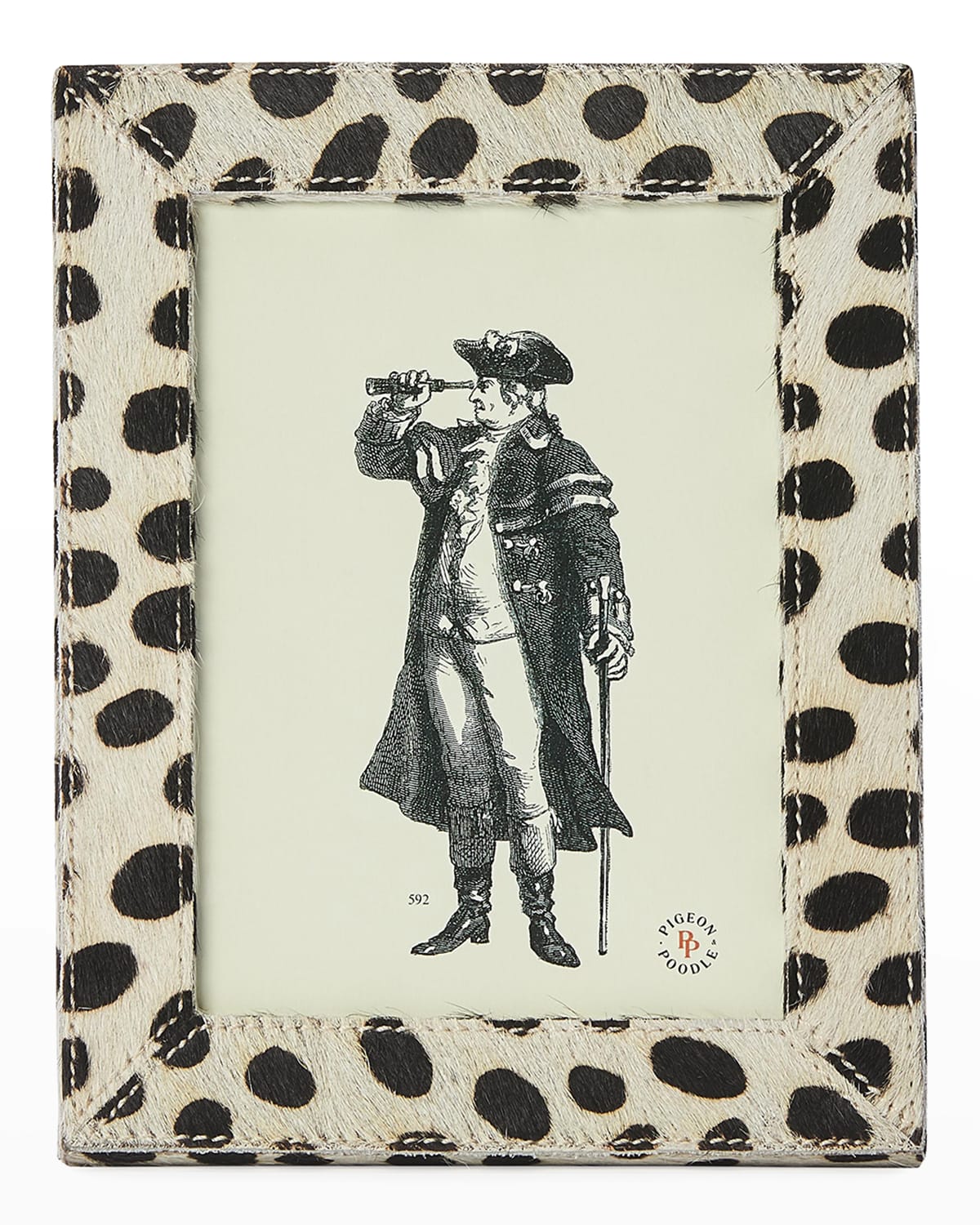 Pigeon & Poodle Hana Dalmatian Picture Frame, 5" X 7"
