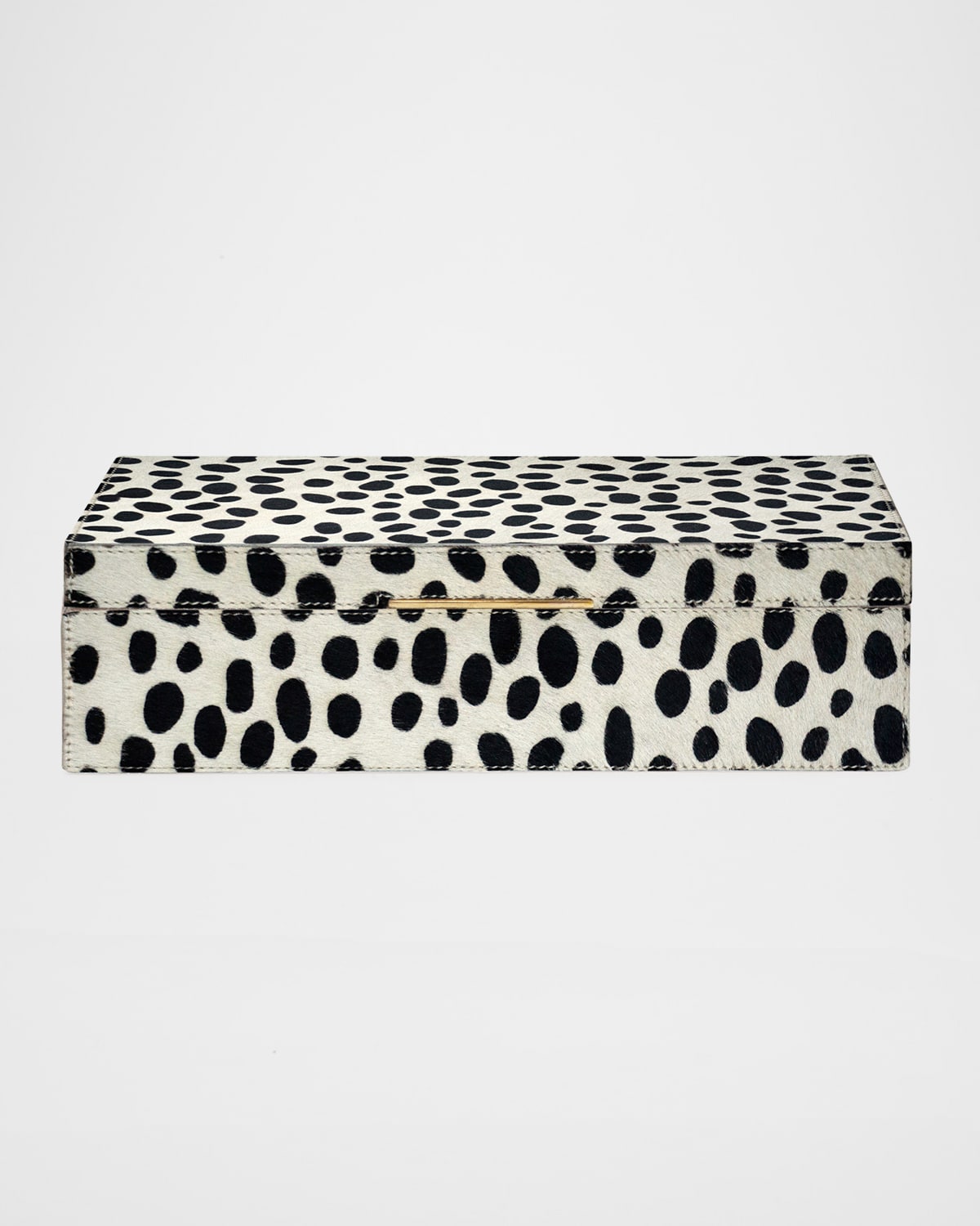 Pigeon & Poodle Malmo Large Jewelry Box In Dalmation Print
