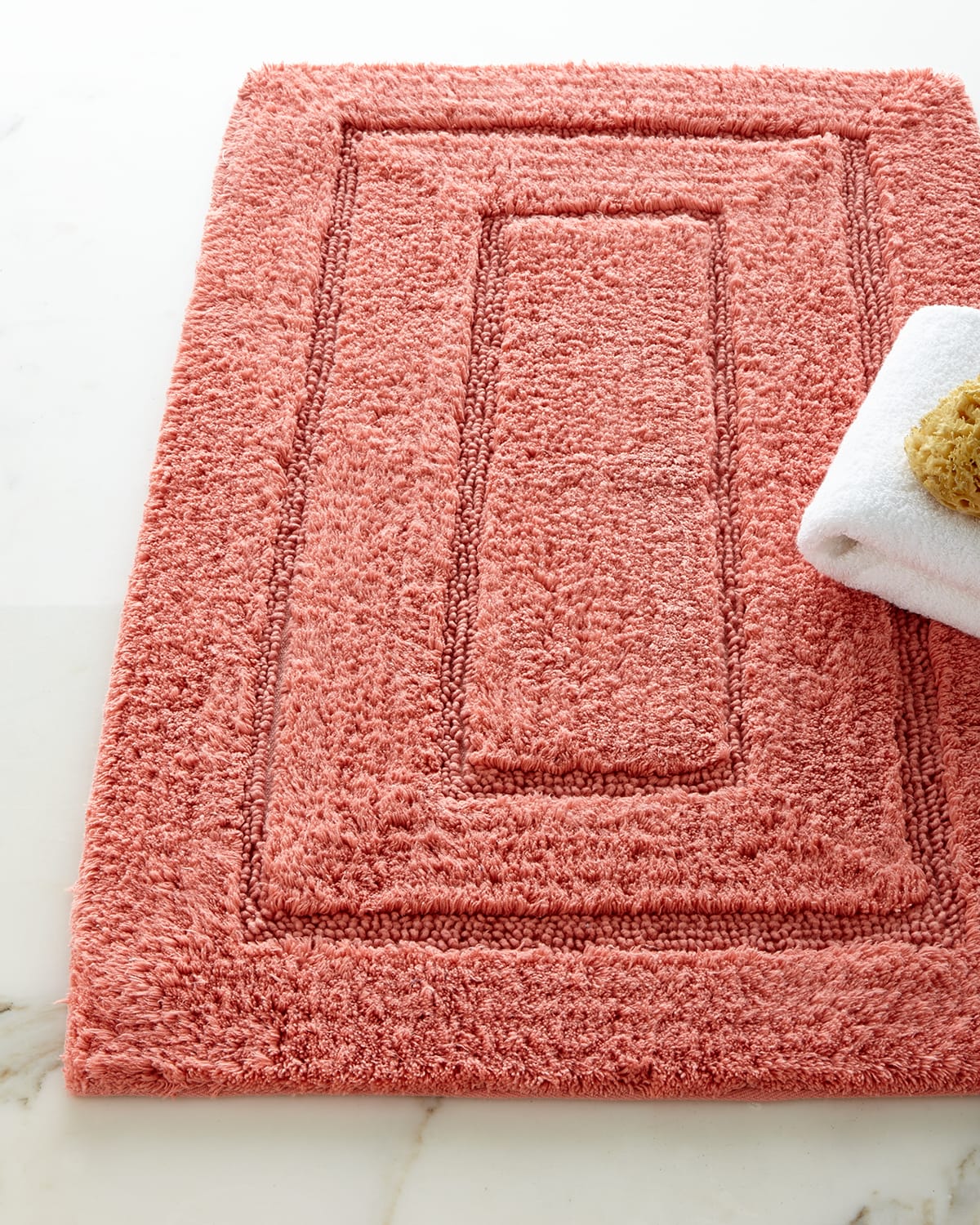 Kassatex Tufted Cotton Bath Rug, 20" X 32" In Kiwi