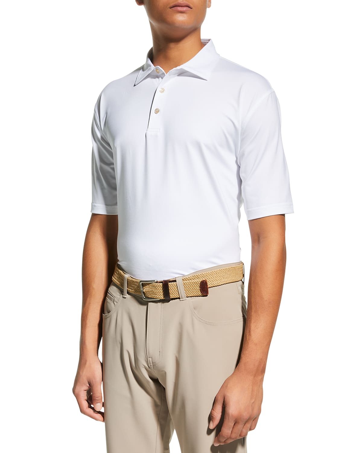 Peter Millar Men's Sean Stretch-Jersey Polo Shirt