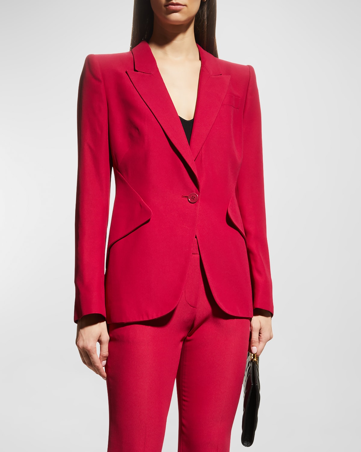 Alexander McQueen Classic Single-Breasted Suiting Blazer