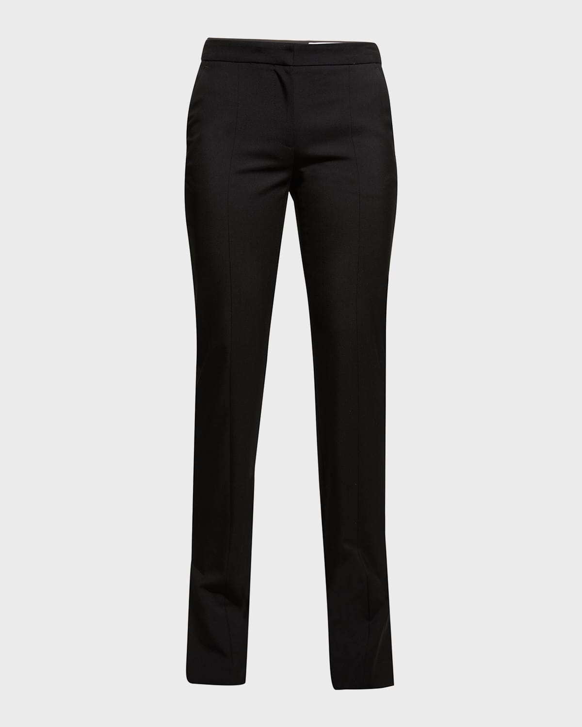 Alexander Mcqueen Classic Suiting Pants In Black