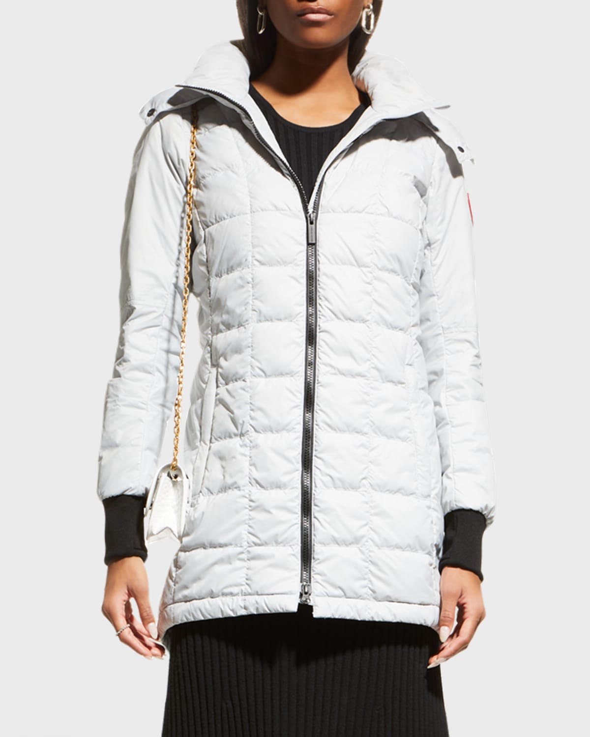 Canada Goose Ellison Packable Quilted Jacket In Silverbirch