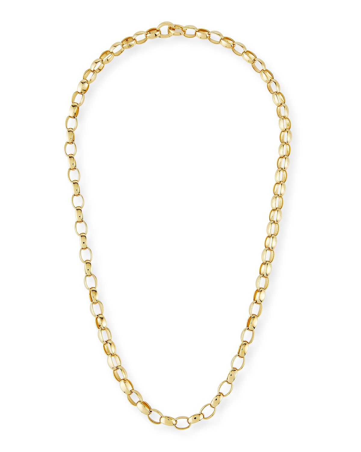 18k Chain-Link Necklace, 22"L