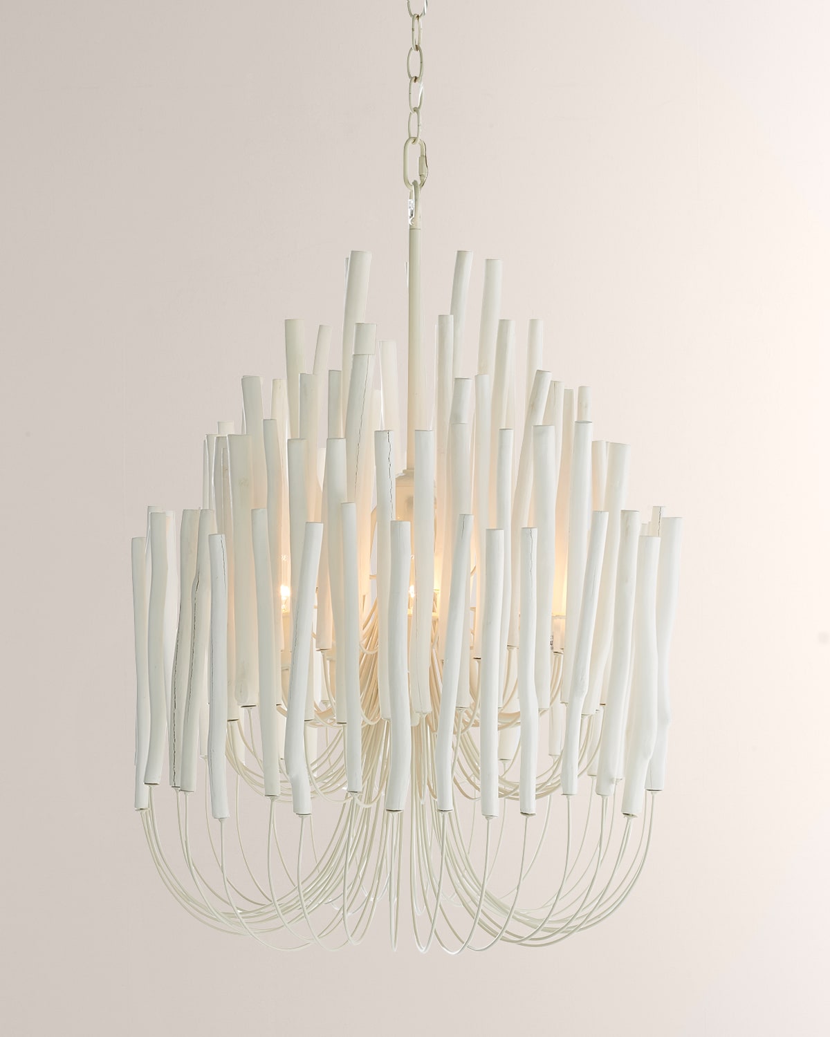 Arteriors Tilda Small Chandelier In Neutral Pattern