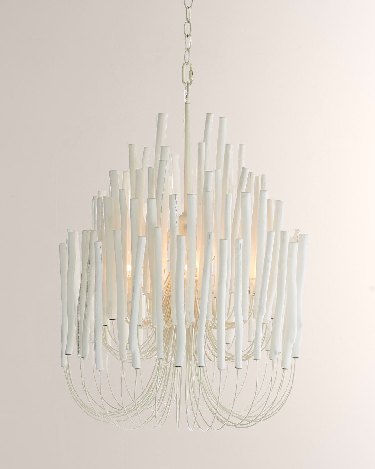 Shop Arteriors Tilda Small Chandelier In Neutral Pattern