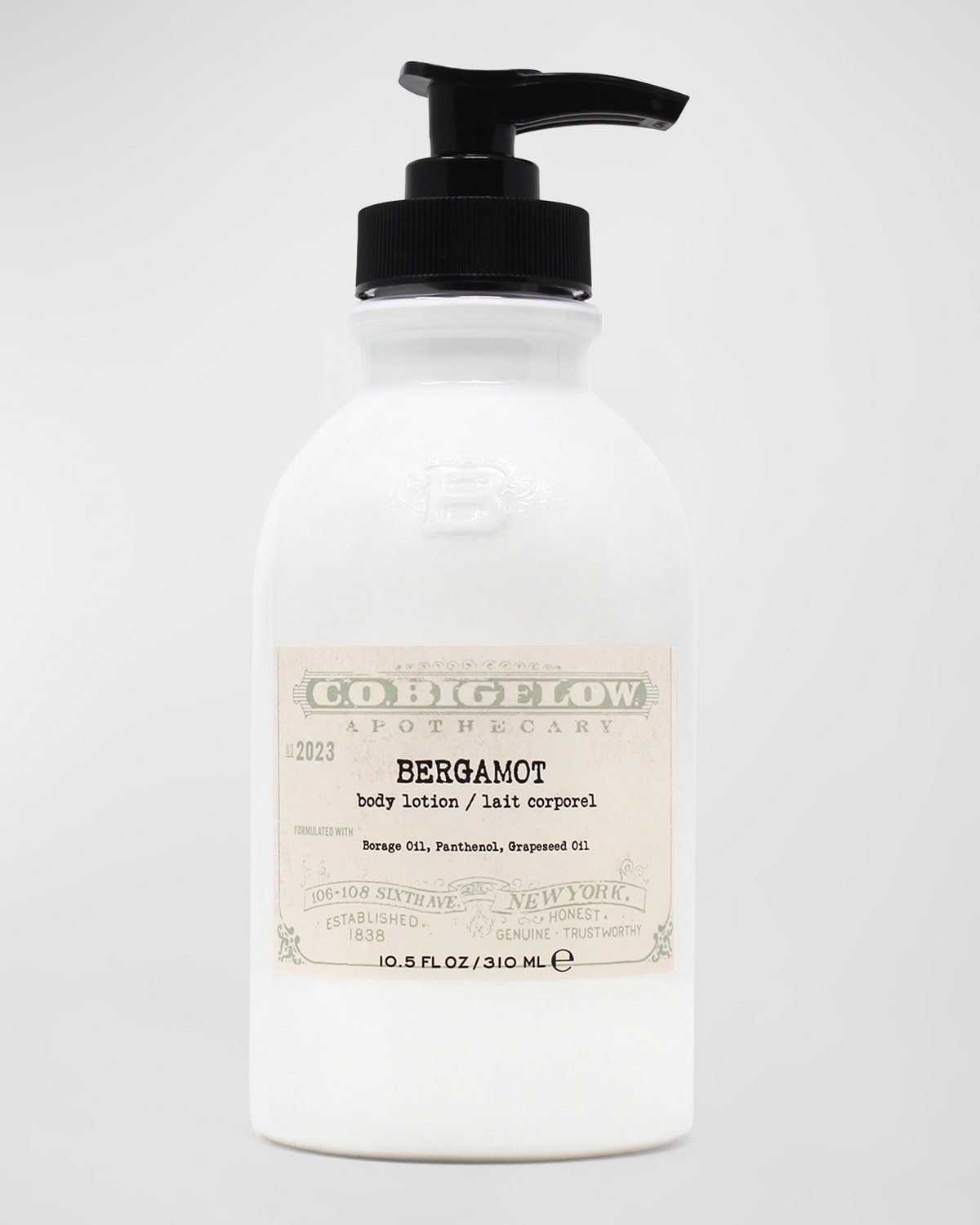 Bergamot Body Lotion, 10.5 oz.