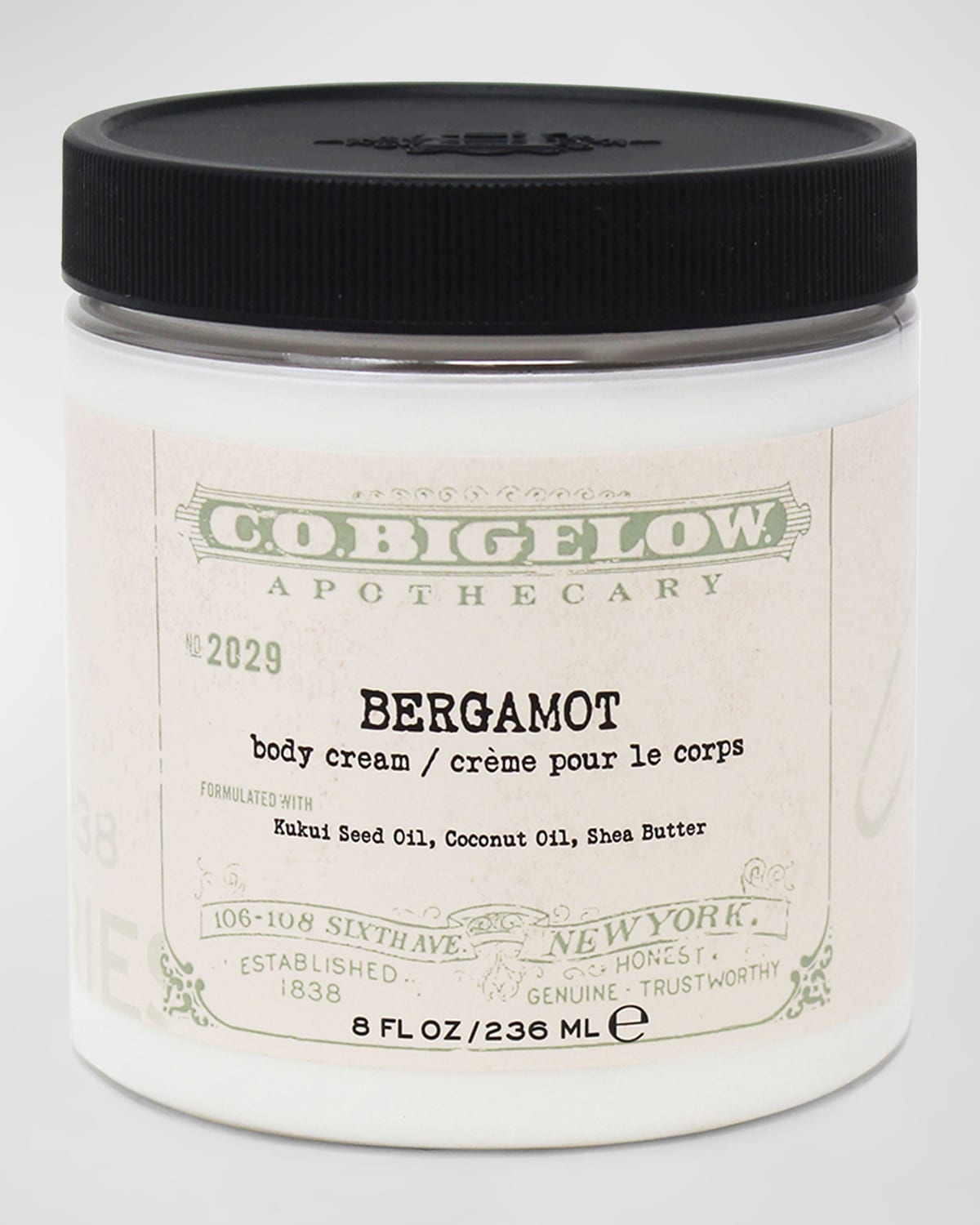 C.O. Bigelow Bergamot Body Cream, 8 oz.