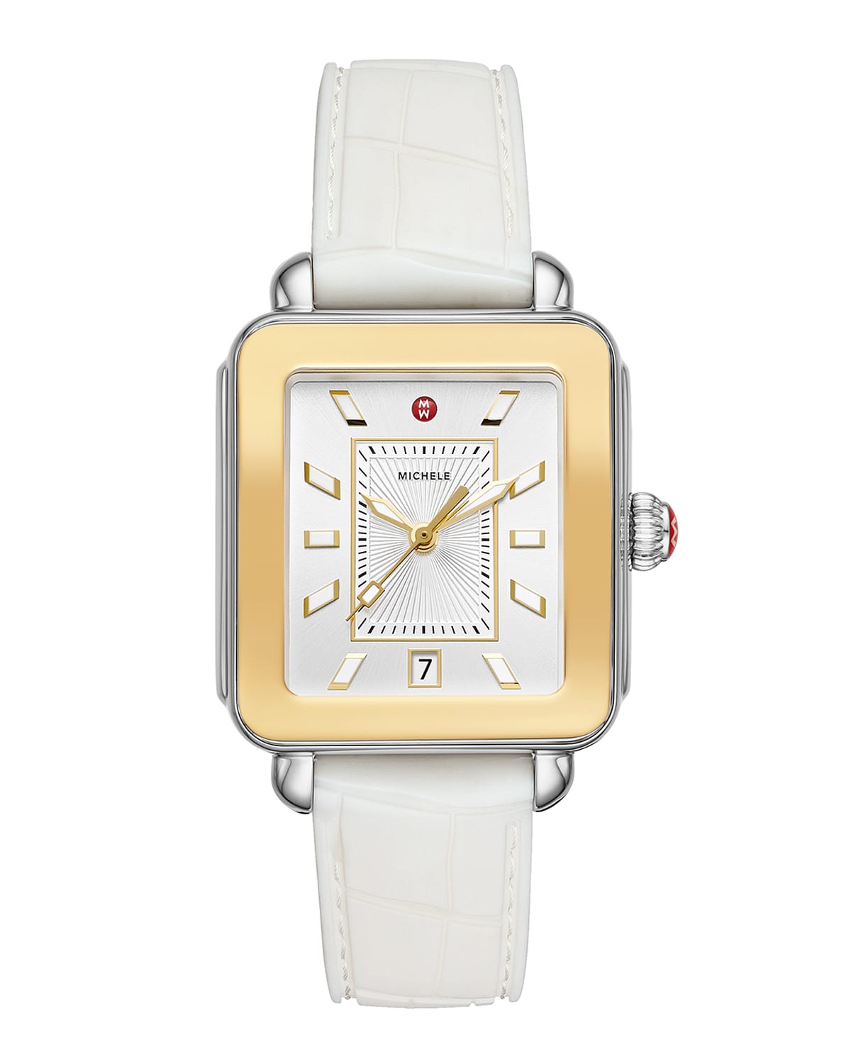 Michele deco sport watch white best sale