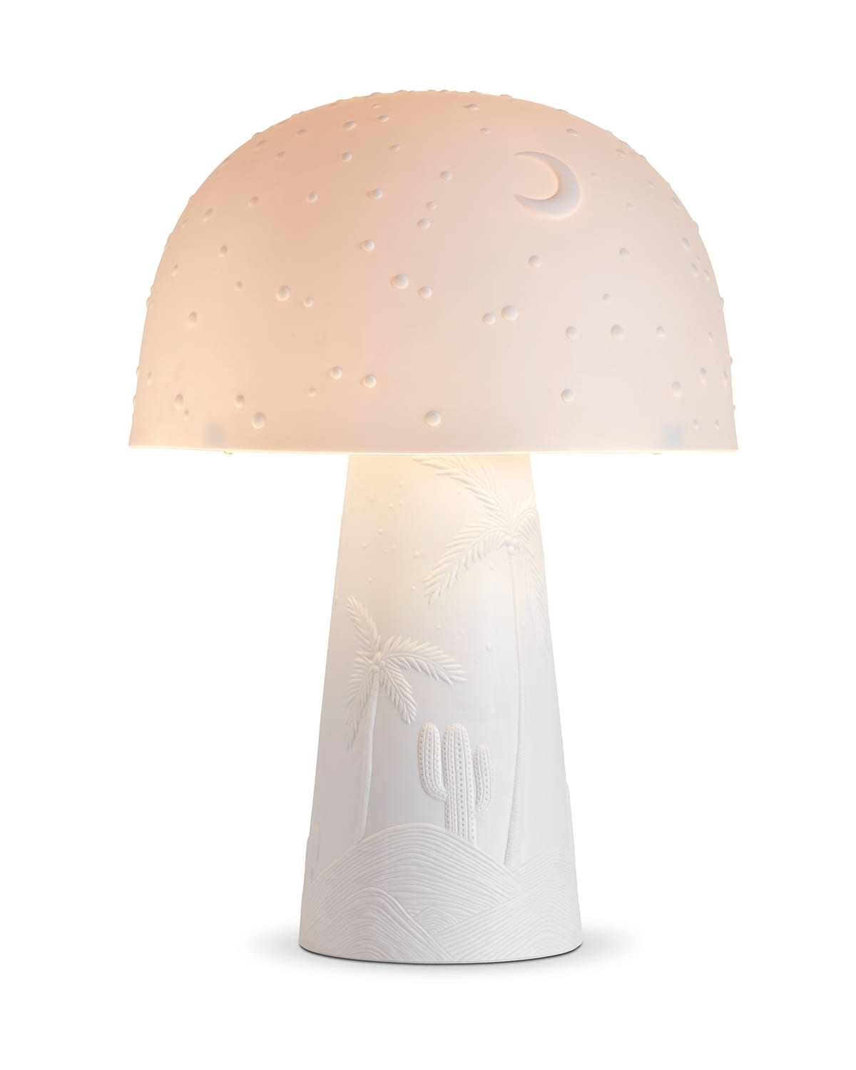 Shop L'objet Haas Mojave Moon Table Lamp In White