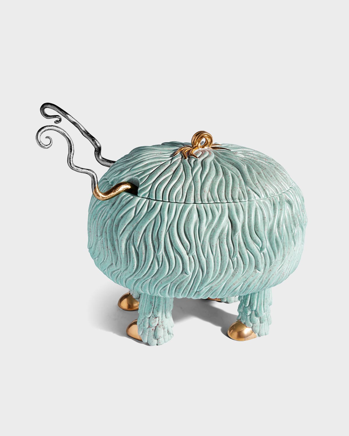 L'objet Haas Salad Monster Serving Bowl (29cm) In Blue/green