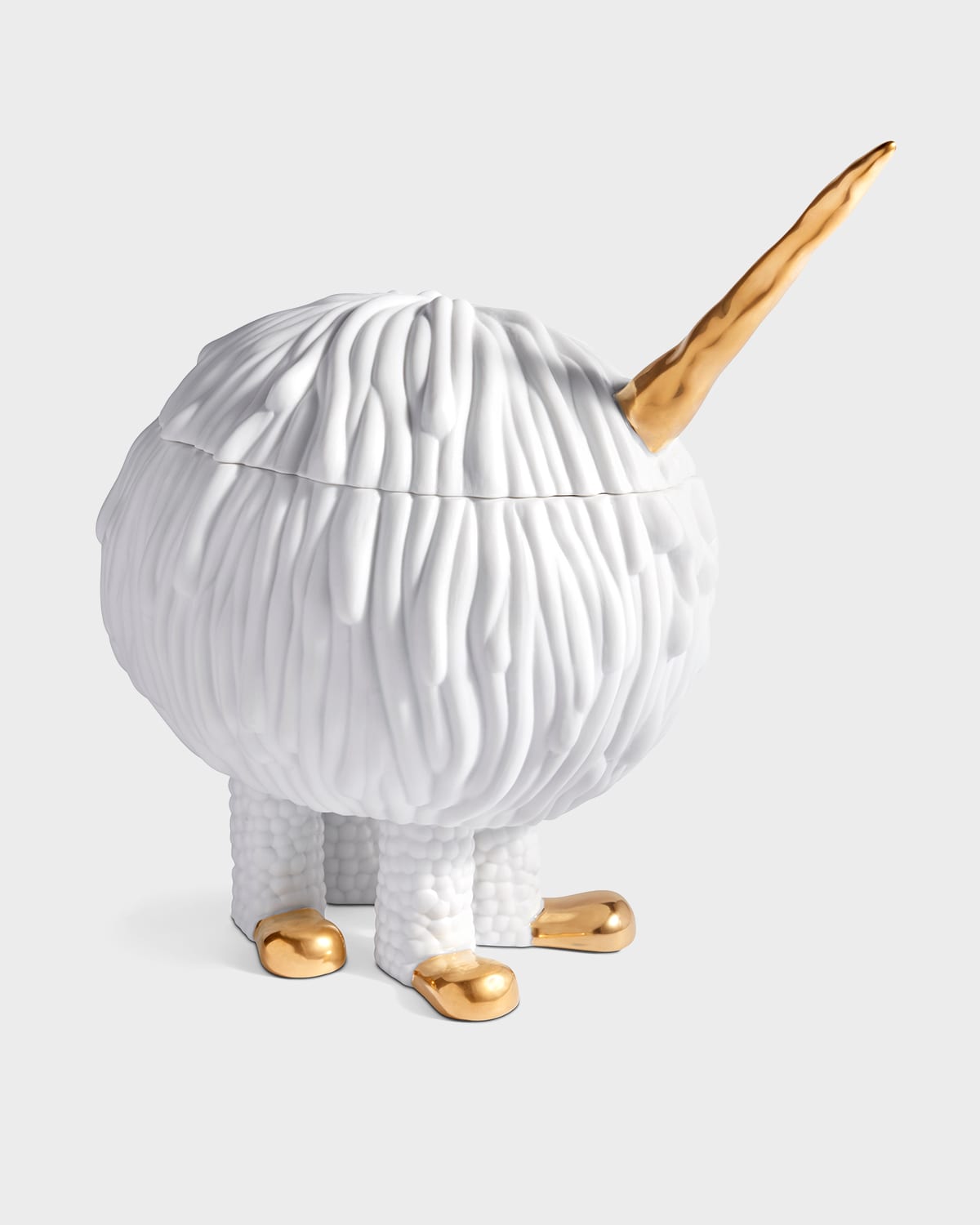 L'objet Haas Mojave Unicorn Candle - 4-wick In White/gold